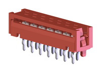 1.27mm (.050) IDC DIP Type Male Connector 04-26Pin tyco215570
